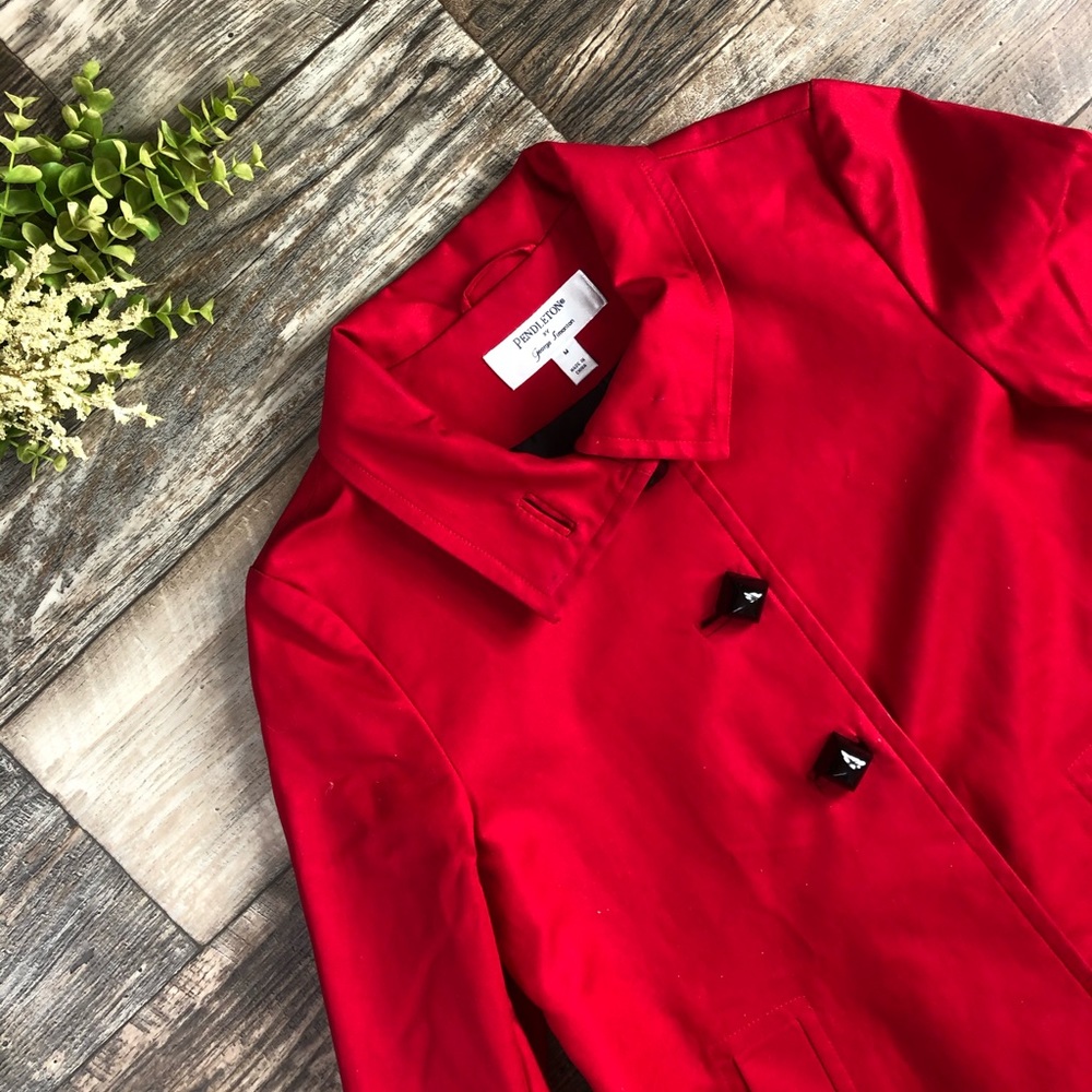 Pendleton • Red Trench Coat